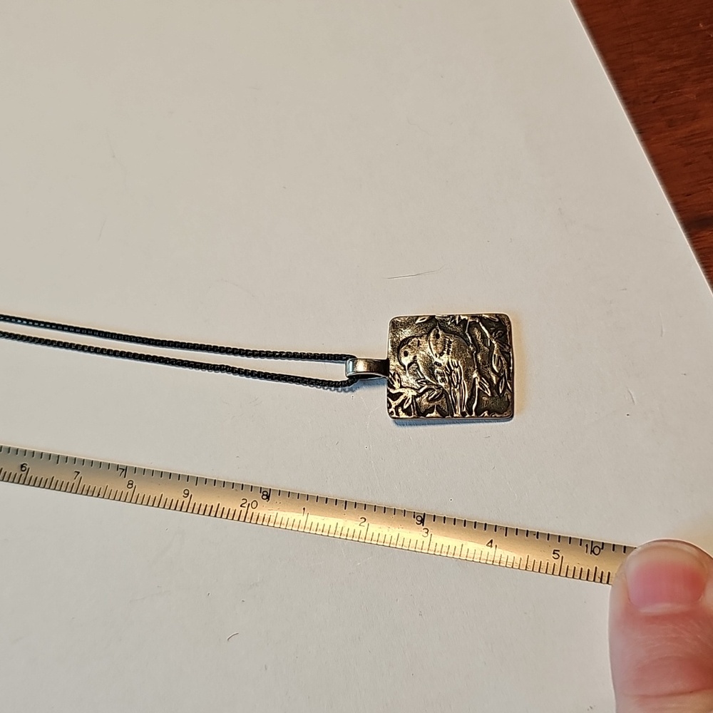 Sterling Bird Necklace - Picture 3 of 3